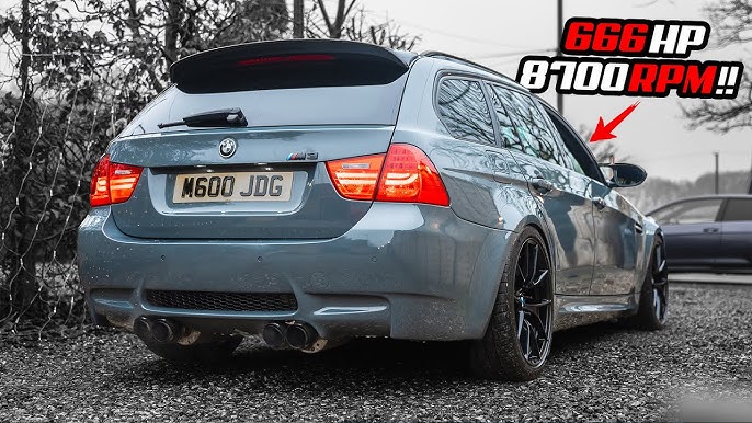 Single piece - BMW E91 M3 Touring with 625 PS Kompressor-V8