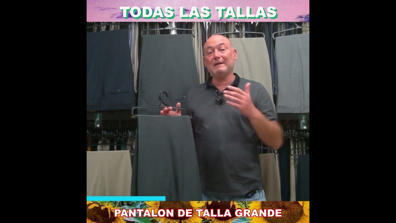 PANTALÓN de Talla Grande. Todas las tallas hasta la 80