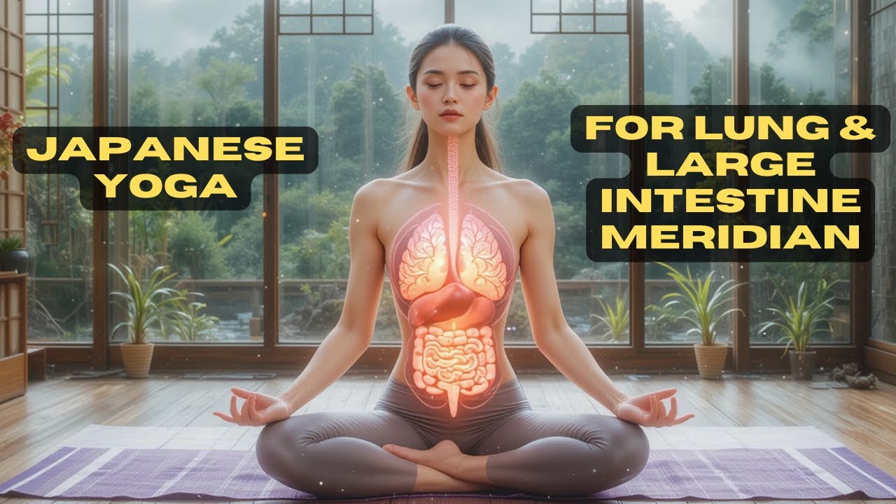 Japanese Yoga for Lung & Large Intestine Meridian | Healing Breath & Energy Flow