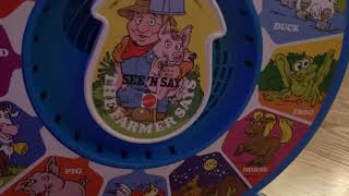 1989 Mattel See N Say Farmer Says Review