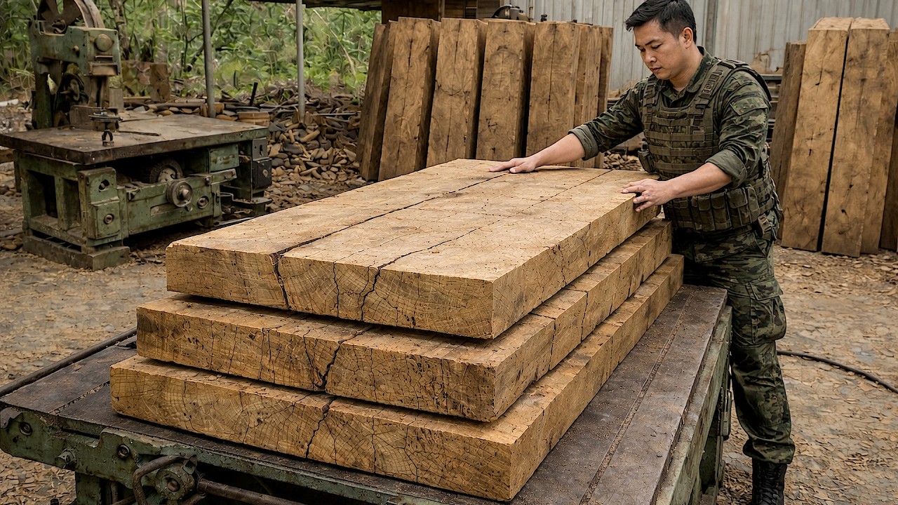 Using Rare Solid Wood To Create A Luxurious, High-value Bed By a Master Wood Craftsman | Woodworking