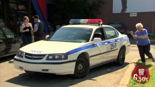 JPR Gag - La vieille vole l'auto de police