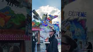 Un jour dans la plus belle Foire de France (part 9) #manege #attraction #foire #shorts