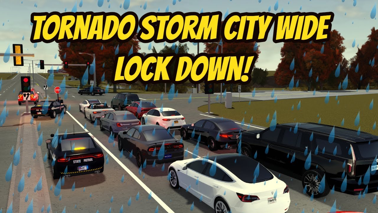 Greenville, Wisc Roblox l Tornado Storm City LOCK DOWN Update Roleplay ...