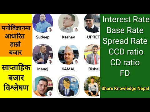 मनोविज्ञानमा आधारित हाम्रो बजार| Interest Rate | Base Rate र Spread Rate | CD ratio | CCD ratio | FD