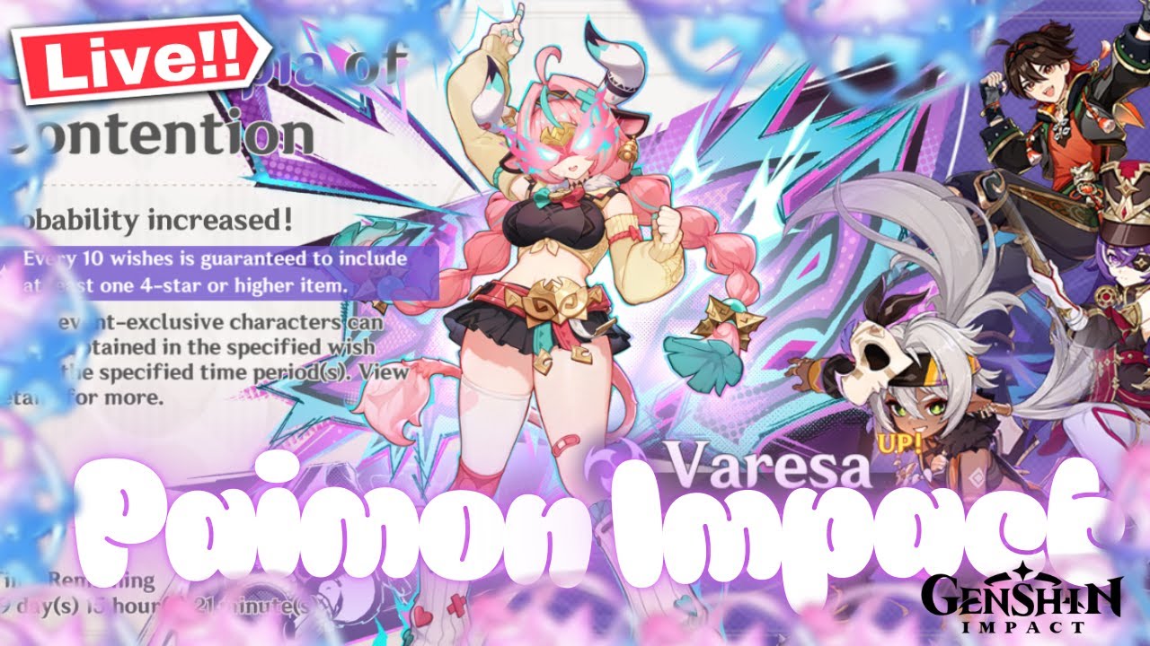 [Ar60] Xilonen aur Varesa?? | Waiting for Columbina | Genshin impact Live