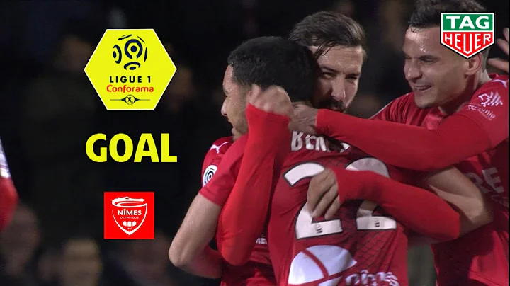 Goal Yassine BENRAHOU (90' +3) / Nmes Olympique - Stade de Reims (2-0) (NIMES-REIMS) / 2019-20