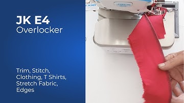 Jack E4 Overlocker: The Ultimate Solution for High-Volume Sewing - A Demonstration