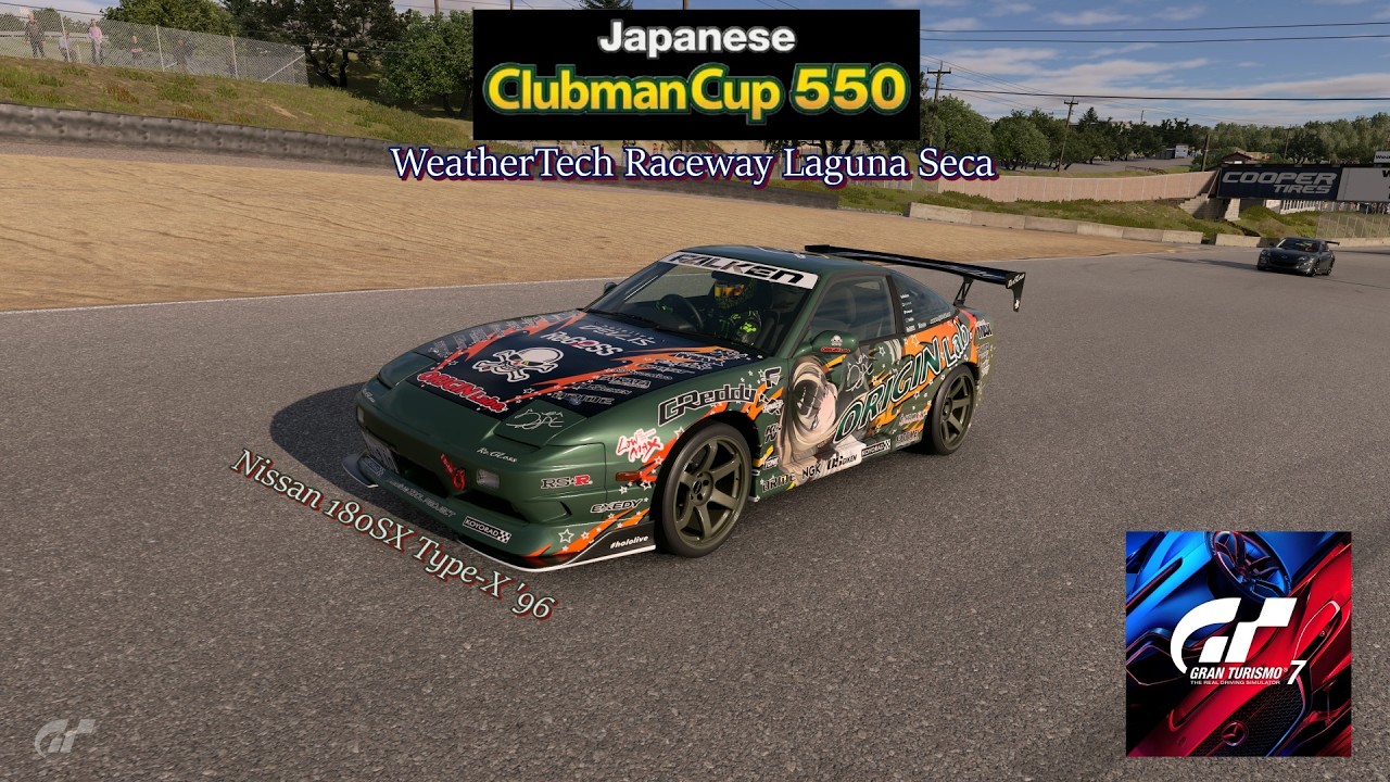GRAN TURISMO 7 - Japanese Clubman Cup 550 - Laguna Seca - Nissan