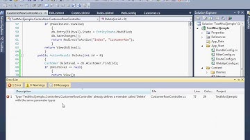 MVC 4.0 Tutorial Borrar Registro Video 4/4