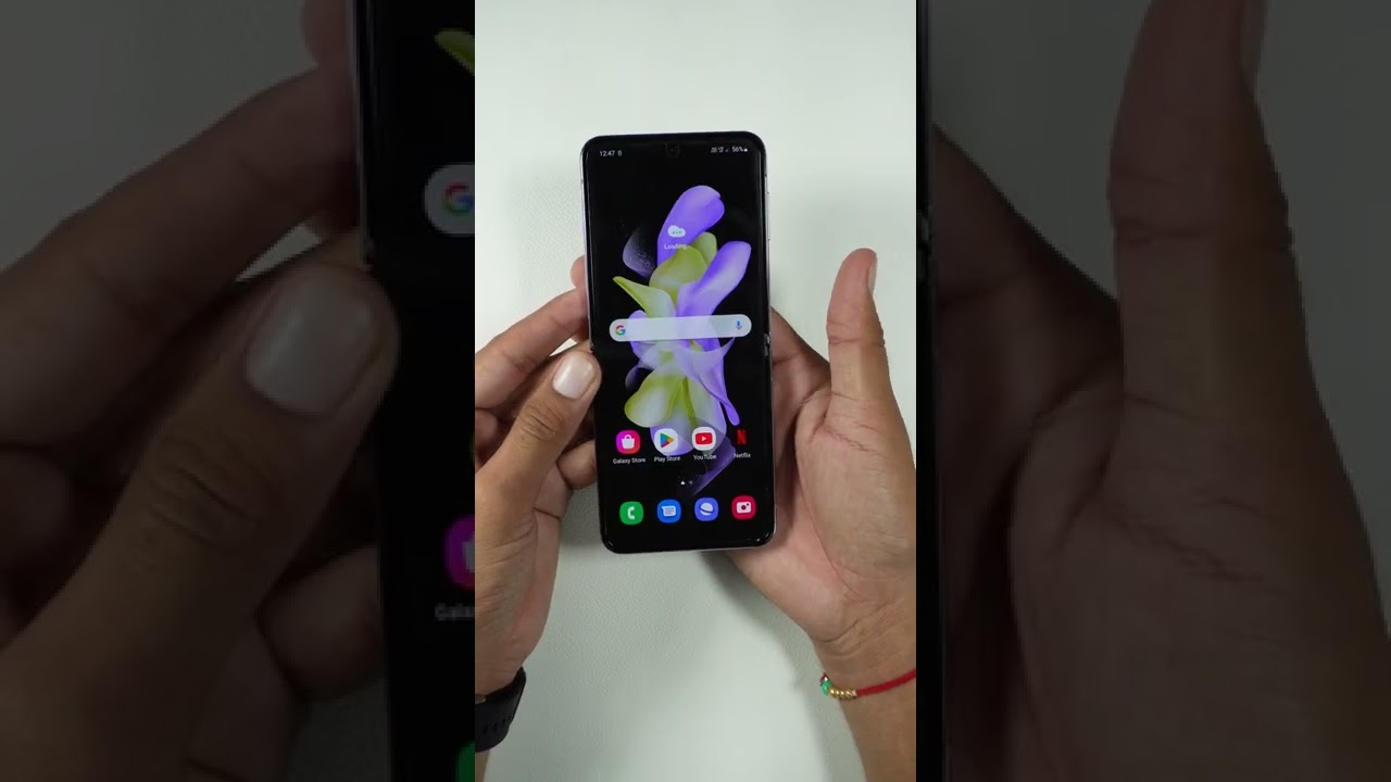 The Real Premium Phone Z Flip 4 Unboxing #shorts