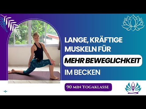 Lange, kräftige Muskeln für ein bewegliches Becken