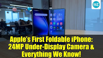 Apple’s First Foldable iPhone: 24MP Under-Display Camera & Everything We Know!