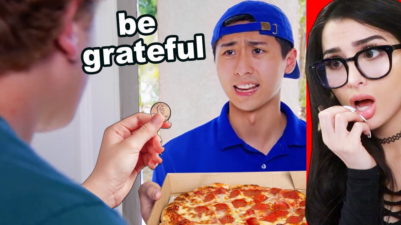 Rich Kid Treats Pizza Boy Like Garbage