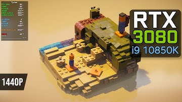 LEGO Builder’s Journey - Ray Tracing DLSS 1440p | RTX 3080 + i9 10850K