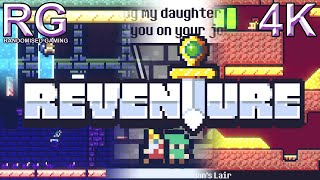 Reventure - PC - Gameplay from this indie platform comedy adventure with 100 endings [UHD 4K60] screenshot 5