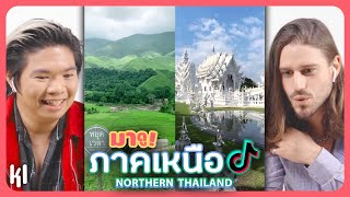 Handsome Foreigner Reacts to Best Places to Travel in Northern of Thailand | MaDooKi Farang Reaction