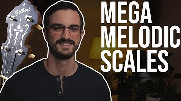 Extended Melodic Scales! // Bluegrass Banjo Lesson