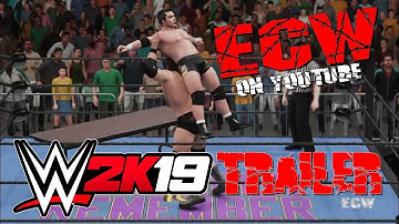 WWE 2K19: ECW on YouTube Trailer! • ECW Universe Mode
