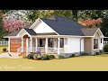The most beautifully designed house with porches  2car garage