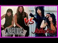 TODO SOBRE LA PELEA ENTRE METALLICA Y MOTLEY CRUE I THRASH VS GLAM I ALEX B