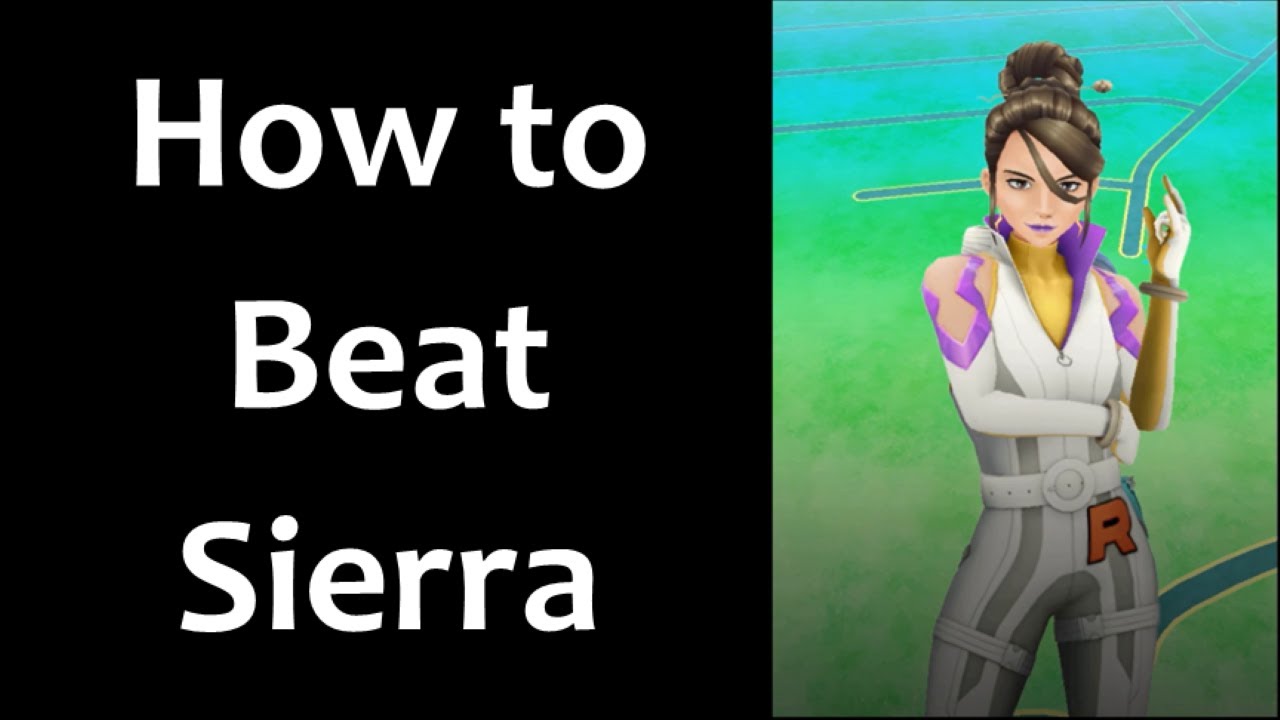 POKÉMON GO - How to Beat Team Rocket Leader Sierra
