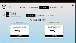 Modern UI v 1.0 - Complete game menu for unity