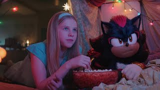 Sonic The Hedgehog 3 Scene Shadow And Maria Are Goofing Around