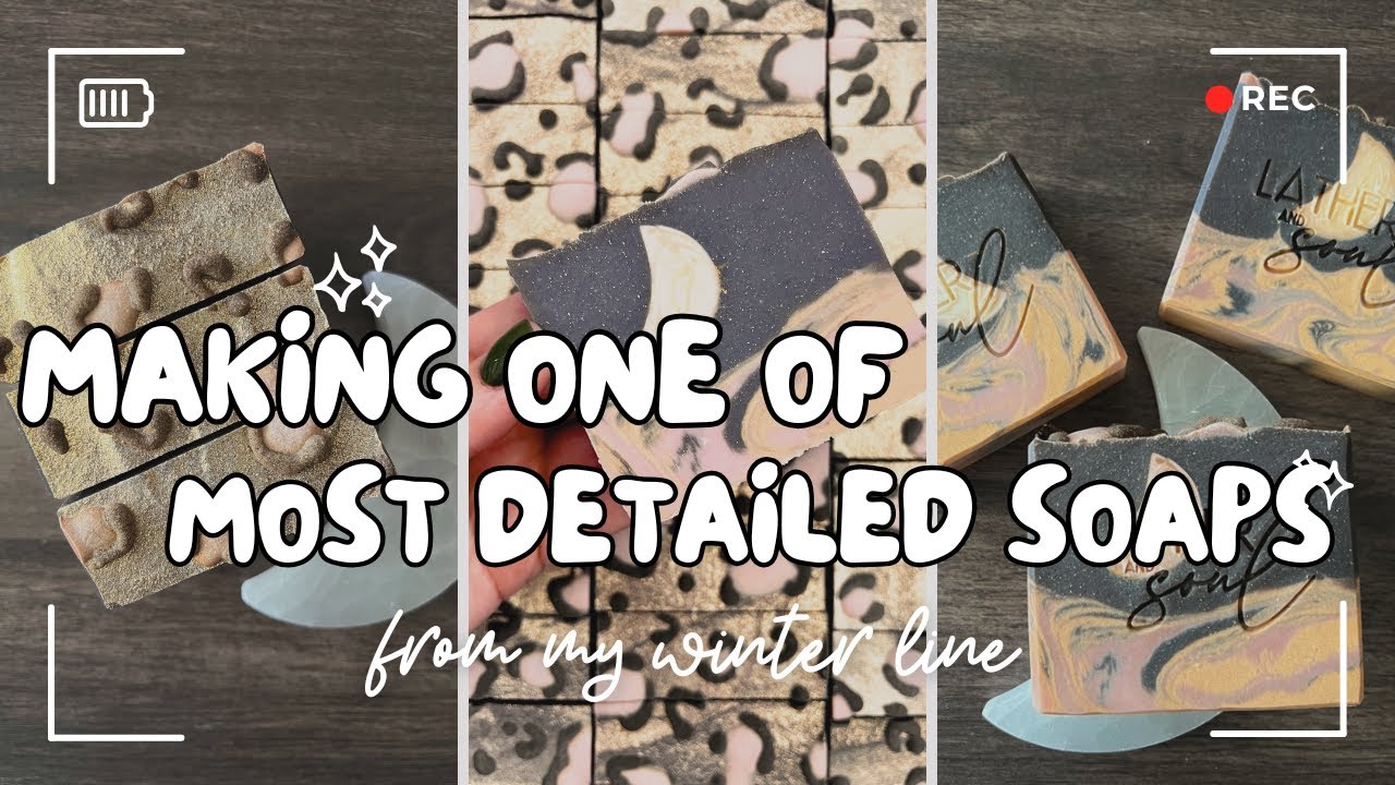 Ритуальное мыло «Лунный свет» | Вставки, замысловатые узоры и кропотливая работа, выполненная с л...