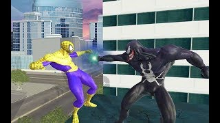 Dark Spider Venom City Battle | Venom Spider Superhero Vs Black Hero | Android GamePlay | Game Crazy screenshot 2