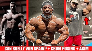 Roelly Winklaar Update Days Out from Spain + Can Akim win the Arnold? + Bumstead Full Posing Video