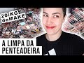 FIZ A LIMPA NA PENTEADEIRA PRA MUDAR - MUITA MAKE PRO DESAPEGA...