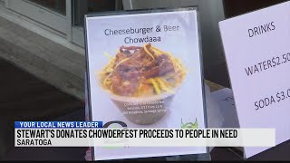Stewart's donates Chowderfest proceeds