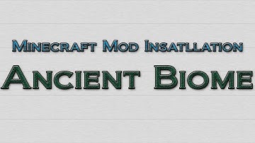 Minecraft 1.3.2 - How to install Ancient Biome Mod (OUTDATED)