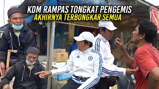 SAAT BERESIN PASAR | KANG DEDI RAMPAS TONGKAT PENGEMIS BERMOTOR PNY ANAK 14 ORANG