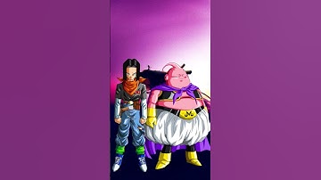 Android 17 VS Majin buu | Who is stronger ? #short #dragonball #dbs #dbz