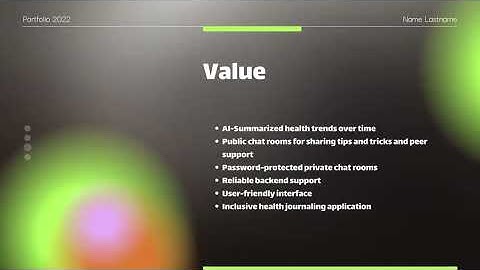 COMP 426: Modern Web Programming Final Project Video - Team 33