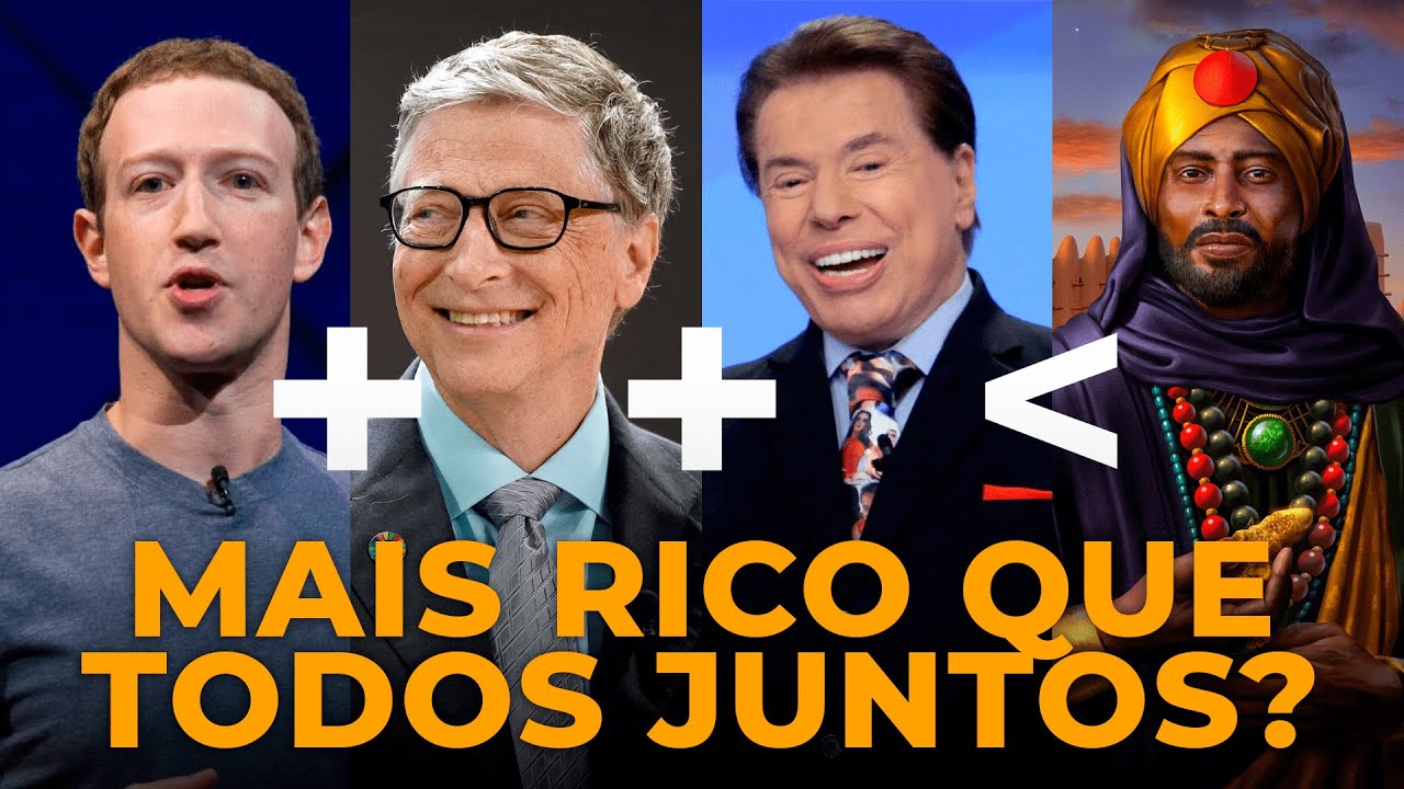 Conheça os homens MAIS RICOS DA HISTÓRIA (INACREDITÁVEL!)