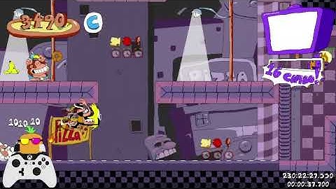 Pizza Tower - John Gutter Any% - 1:20.517