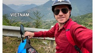 I traveled in North of Vietnam by a motorbike