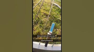 LED Bike Valve Caps! #bicycle #bmxstreet