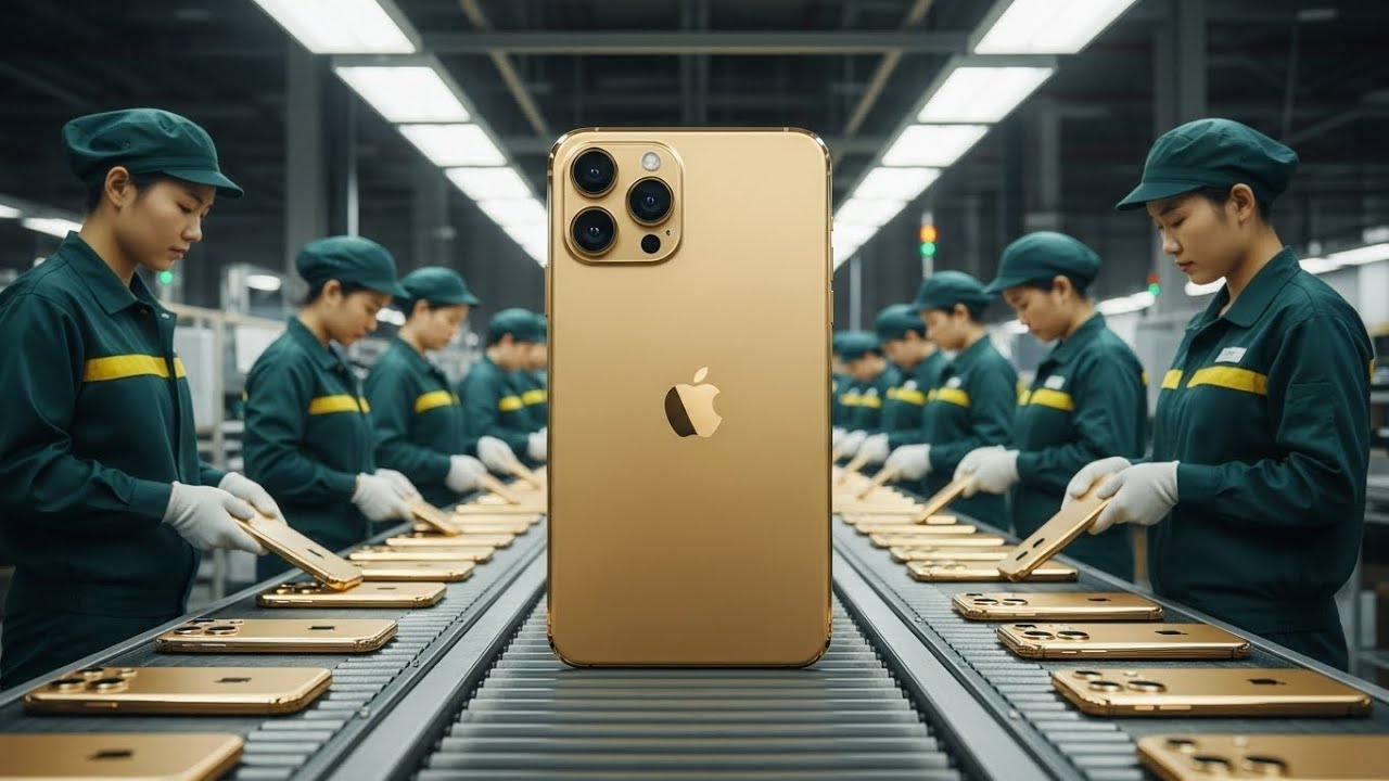 Inside Apple's iPhone Factory From Raw Materials to iPhone 17 Pro Max ...