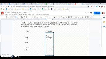 Tree Diagrams in GoogleDrawings