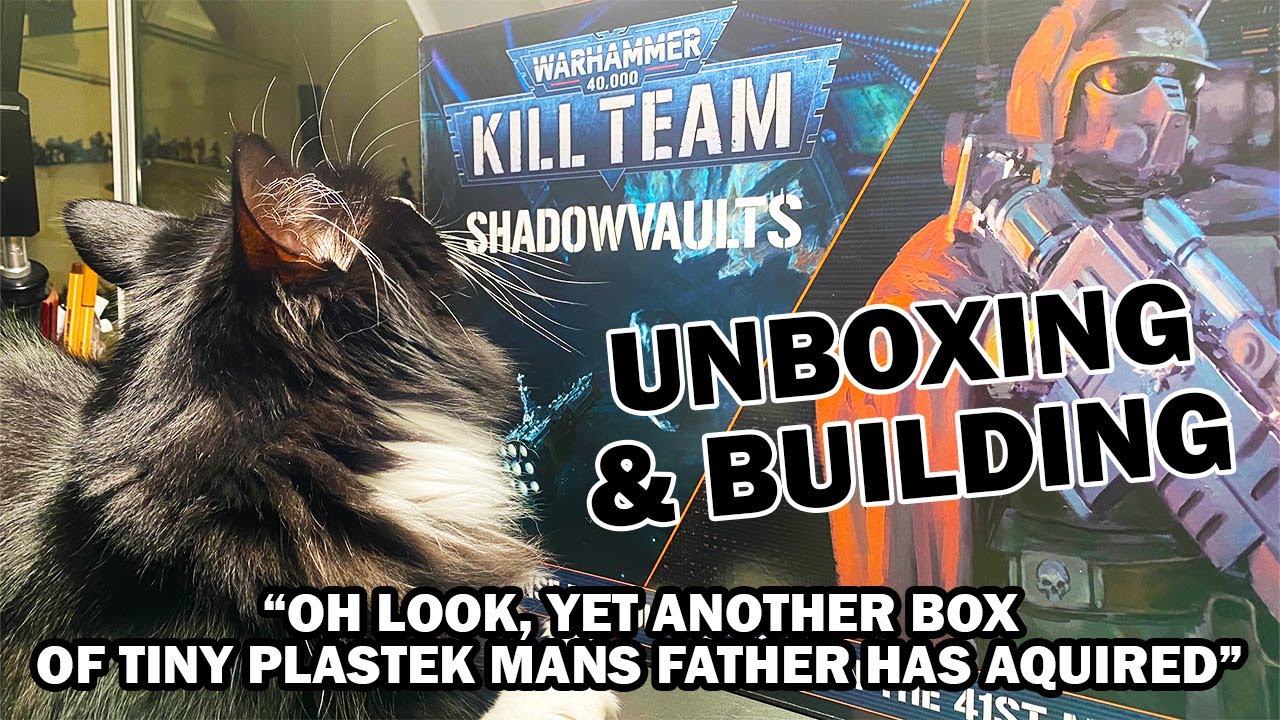 BRAND NEW! Shadowvaults Kill Team Unboxing and Building - YouTube