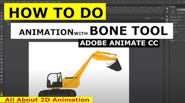 How to Rig using Bone Tool   Animate CC