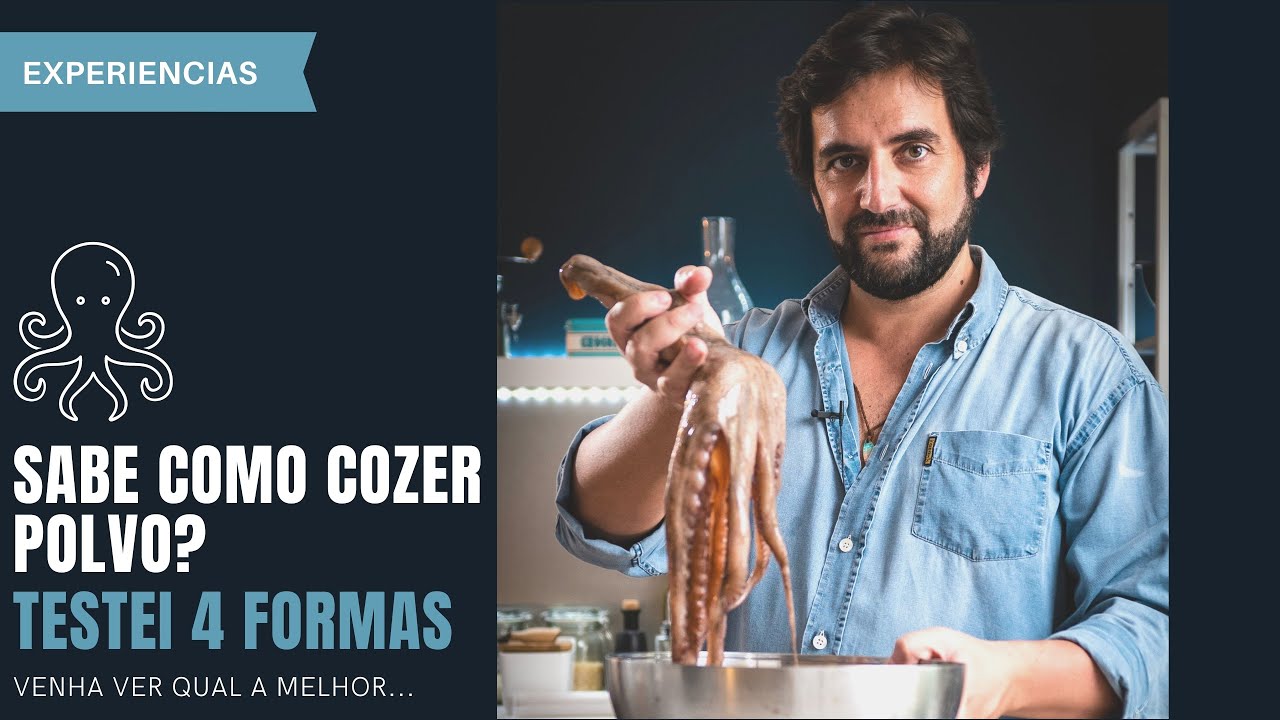 Como cozer Polvo | Testei 4 formas diferentes