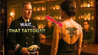 They Mocked the Quiet Bartender’s Tattoo — Until a Navy SEAL Admiral Saluted in Silence