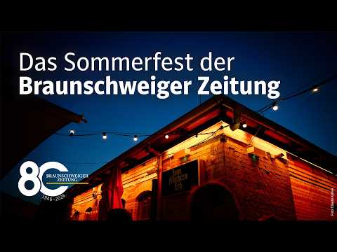 The Braunschweiger Zeitung Anniversary Summer Party