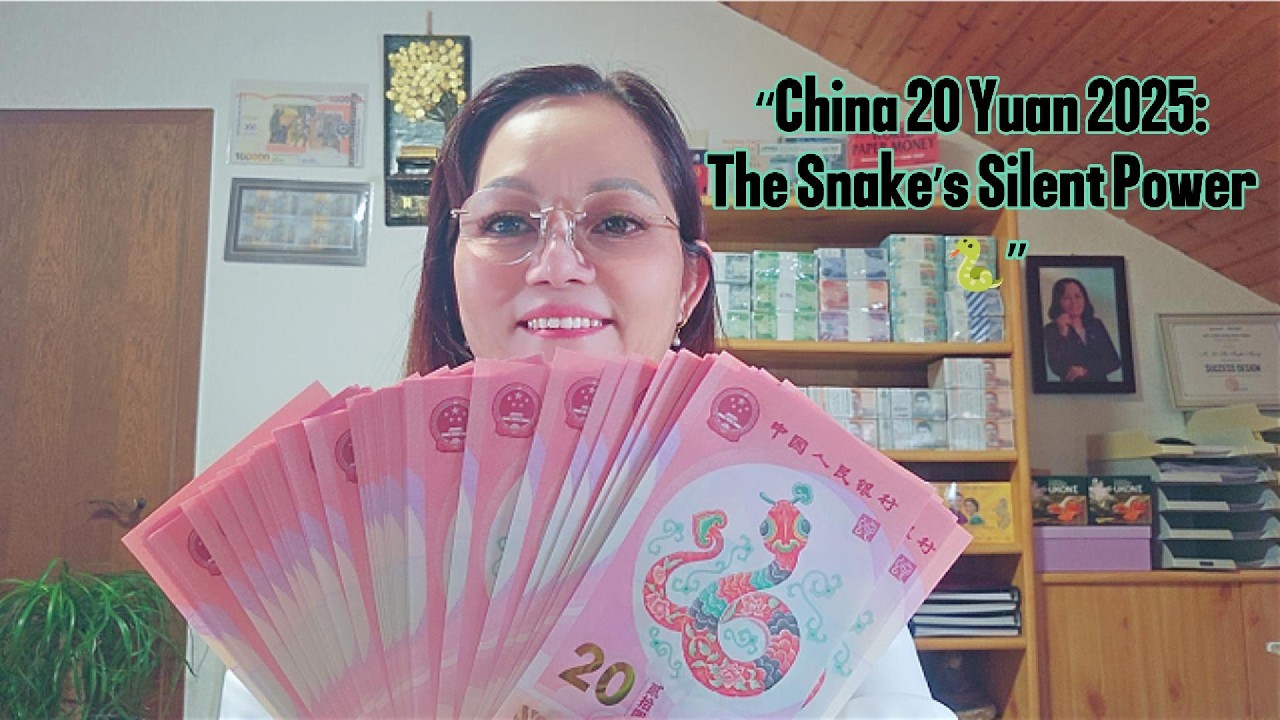 China 20 Yuan 2025 (Snake) 🐍 | Hidden Wisdom, Renewal & Collector Value Explained.