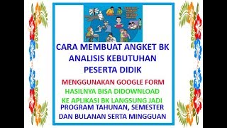 MEMBUAT PROTA, PROSEM  BK MENGGUNAKAN GOOGLE FORMULIR GRATIS screenshot 5